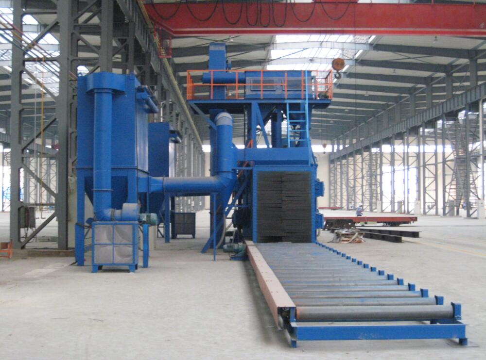 江蘇鋼結構拋丸機發貨至湖北武漢